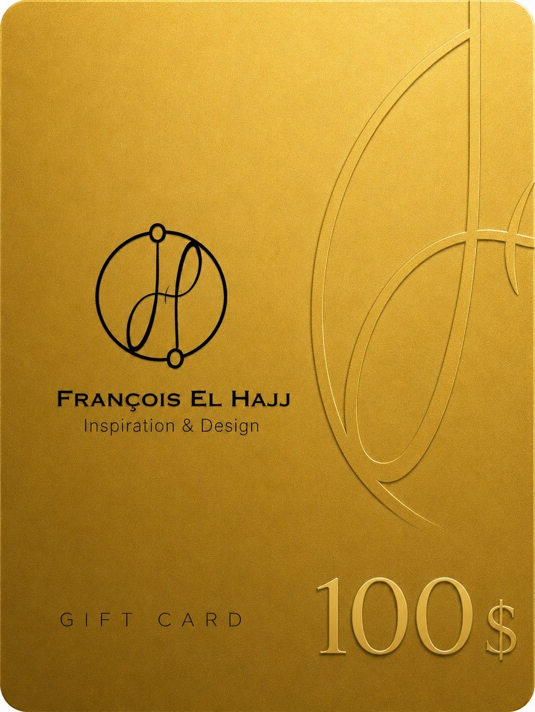 Gold Gift Card