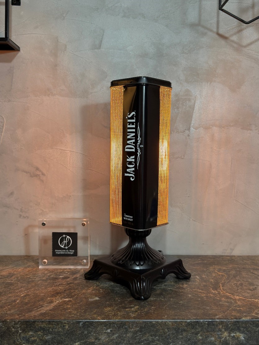 Jack Daniel Tin Accent Lamp
